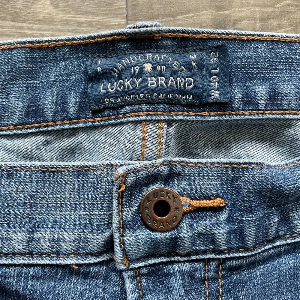 40x32 Lucky Brand 221 Original Straight Jeans Men’s Blue Denim Stretch 7MP1913 - Picture 6 of 13